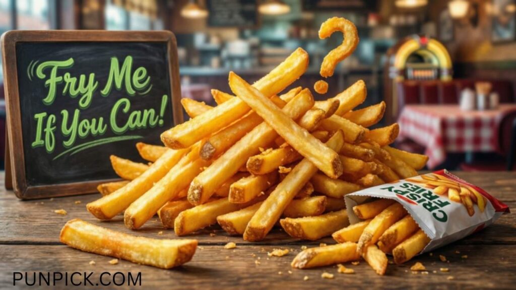 Crispy One-Liner Fries Puns