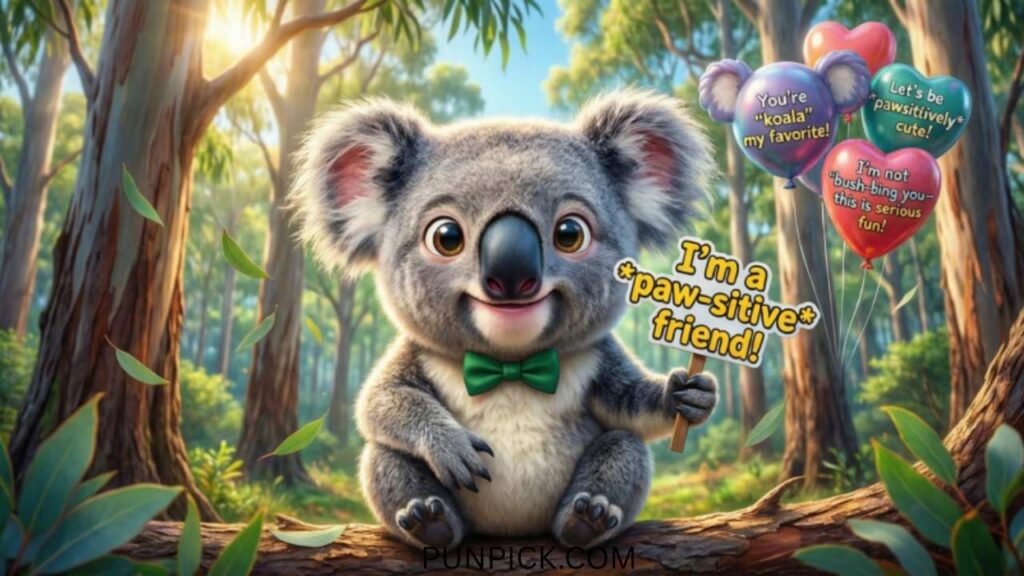 Cute Koala Puns for Kids