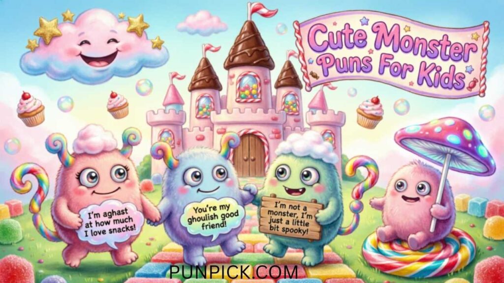 Cute Monster Puns For Kids