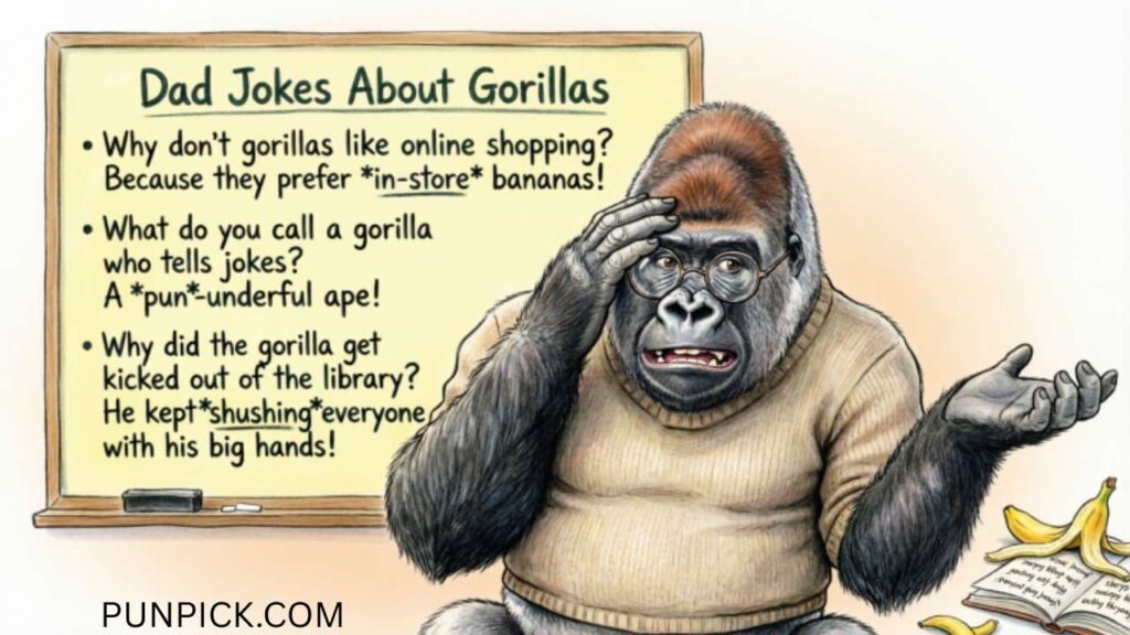 Dad Jokes About Gorillas