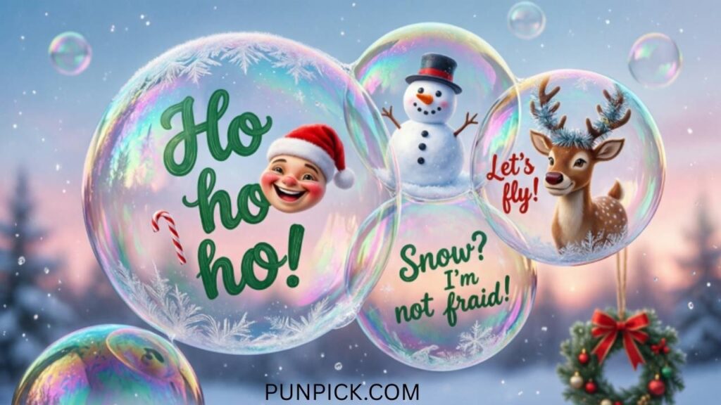 Festive Christmas Bubble Jokes for Holiday Cheer