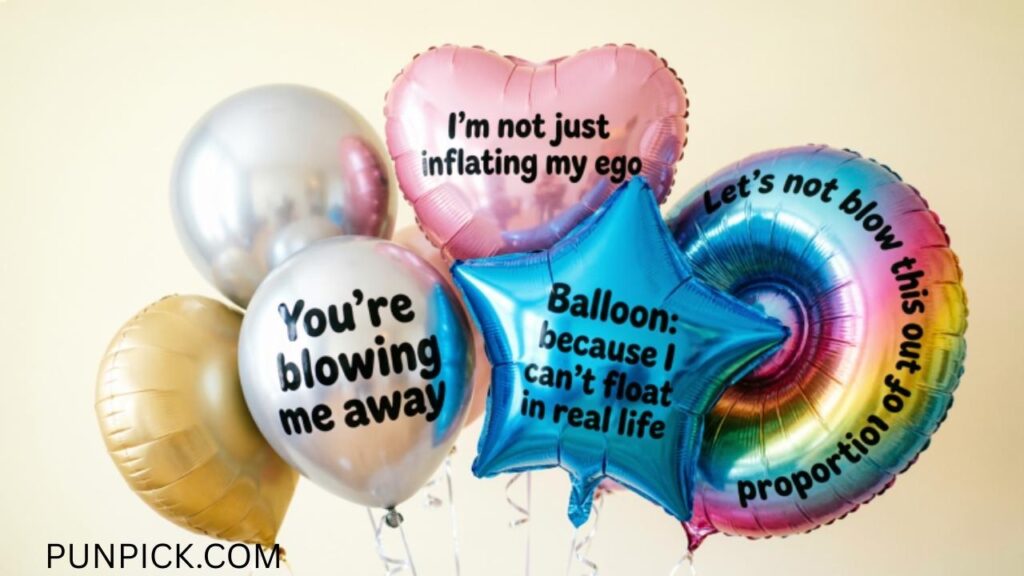 Foil and Mylar Balloon Puns