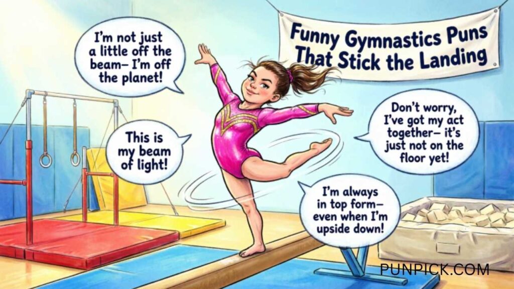 Funny Gymnastics Puns That Stick the Landing