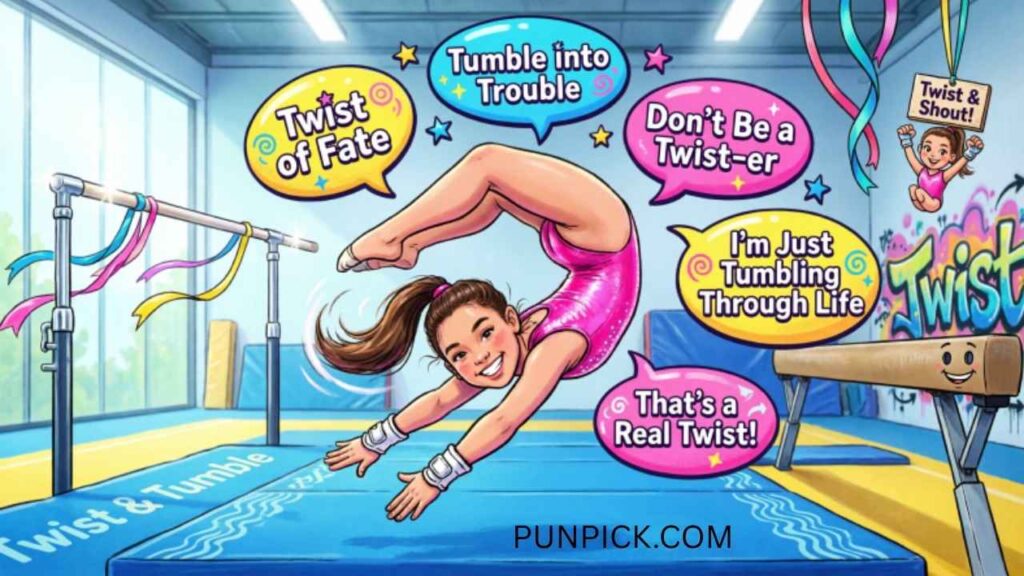 Gymnastics Puns About Twists and Tumbles