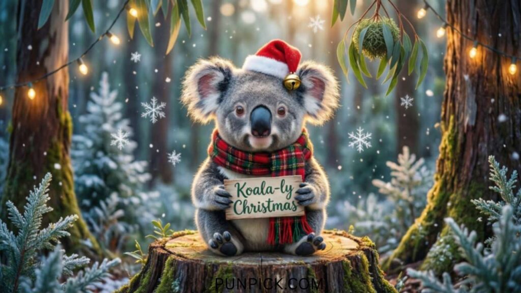 Koala Christmas Puns