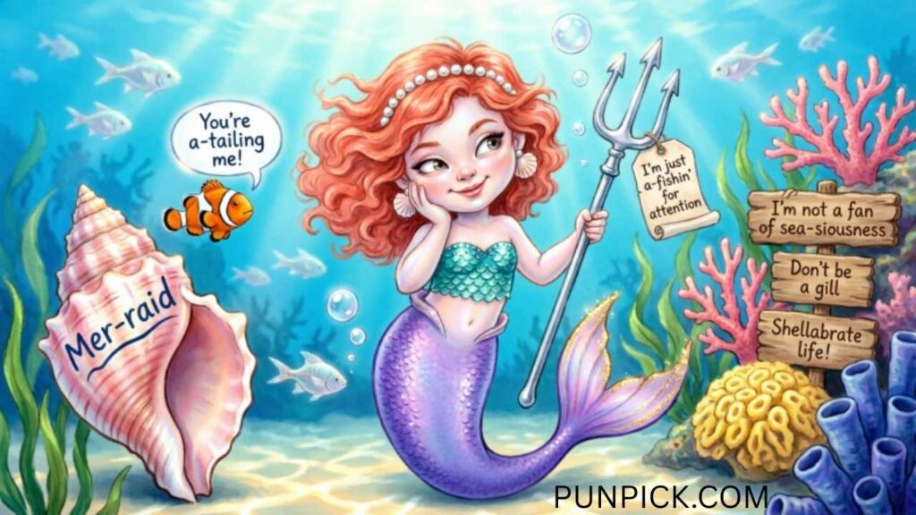 Little Mermaid Puns