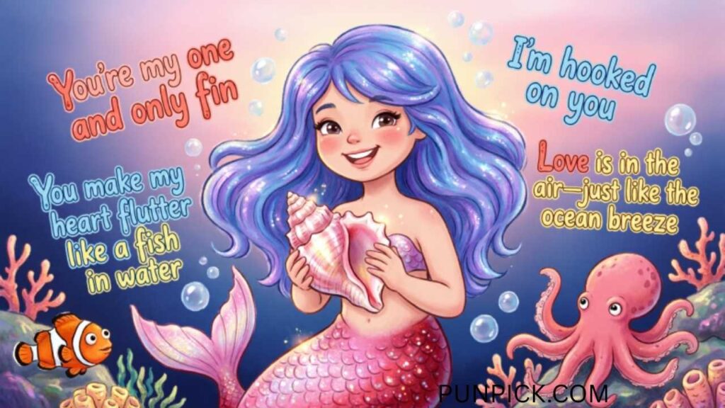 Mermaid Valentine Puns