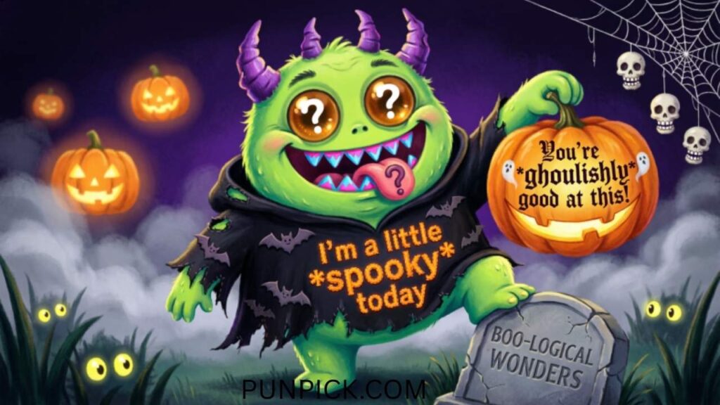 Monster Puns Halloween