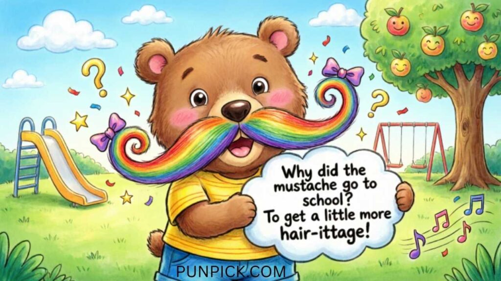Mustache Jokes For Kids