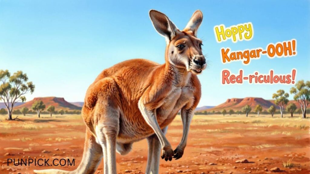 Red Kangaroo Puns