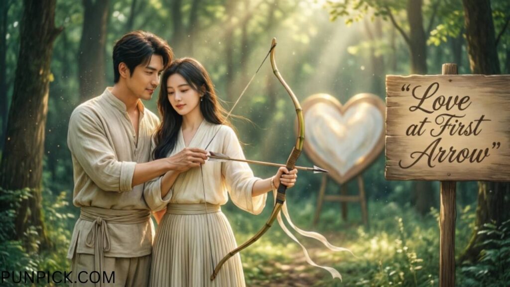 Romantic Archery Love Puns for Couples
