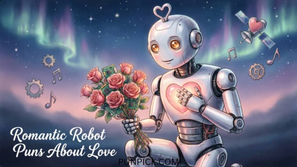 Romantic Robot Puns About Love