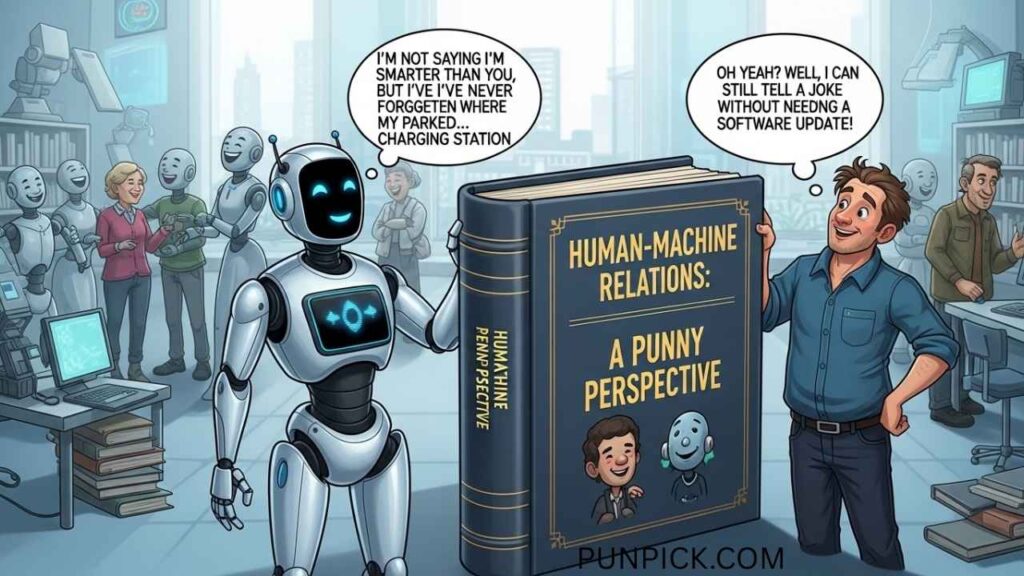 Smart Robot Puns About Humans and Machines