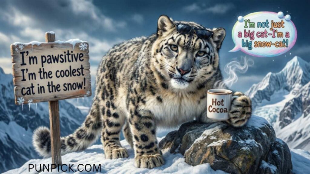 Snow Leopard Puns