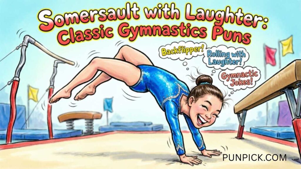 Somersault with Laughter Classic Gymnastics Puns