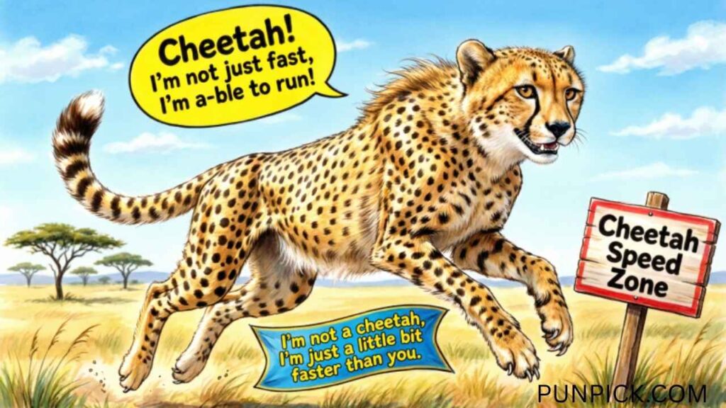 300+ Cheetah Puns That’ll Leave You Paws-itively Purring