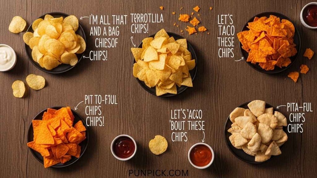 315+ Chip Puns That’ll Make You Laugh Until You Crunch