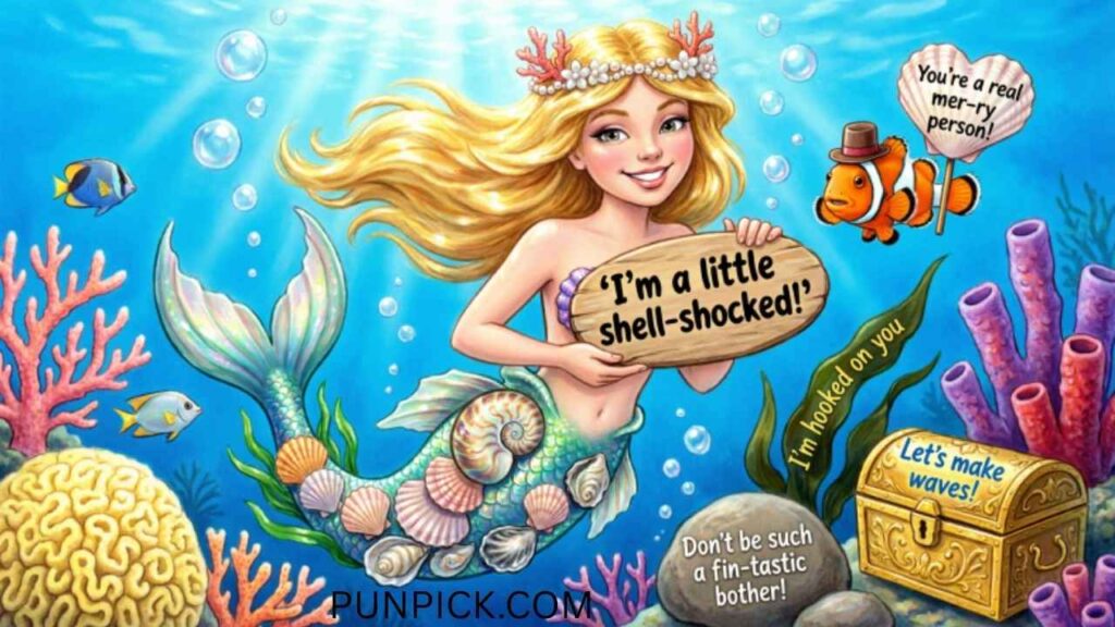 Shell Yeah! 300+ Magical Mermaid Puns for Every Ocean Lover
