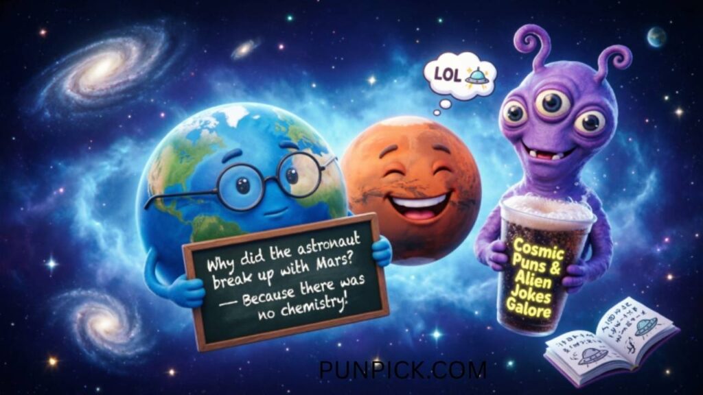 Cosmic Puns and Alien Jokes Galore