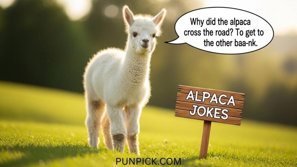 Cute Fluffy Alpaca Jokes For Kids