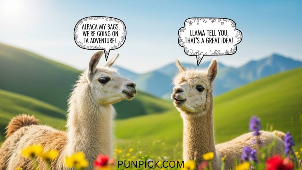 Llama and Alpaca Puns