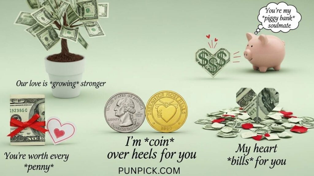 Money Love Puns