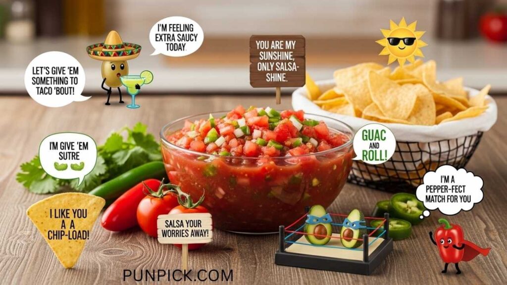 Salsa Dip Puns