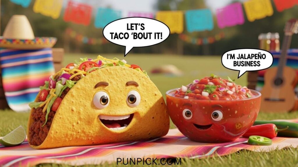 Taco and Salsa Puns