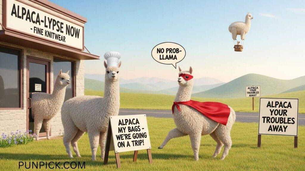320+ Clever Alpaca Puns That Are Truly Unbeatable