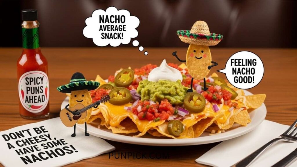 285+ Nacho Puns So Cheesy You’ll Be Melting With Laughter