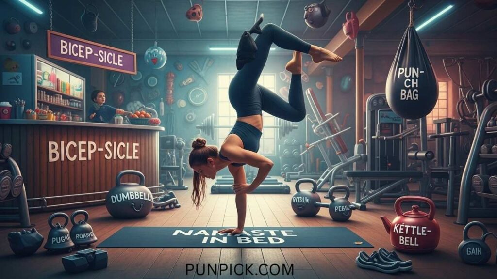 Advanced Yoga & Fitness Puns