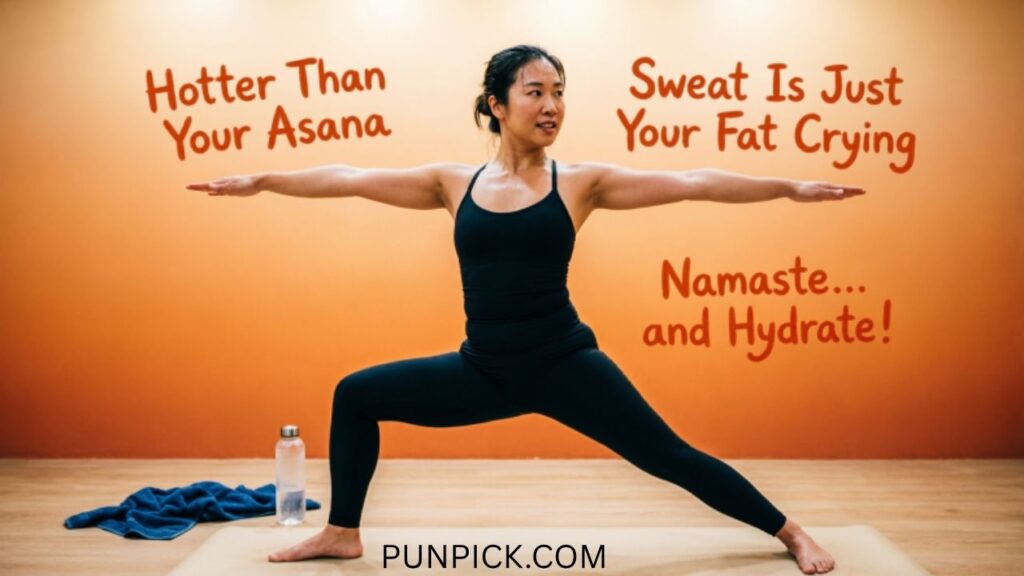 Hot Yoga Puns