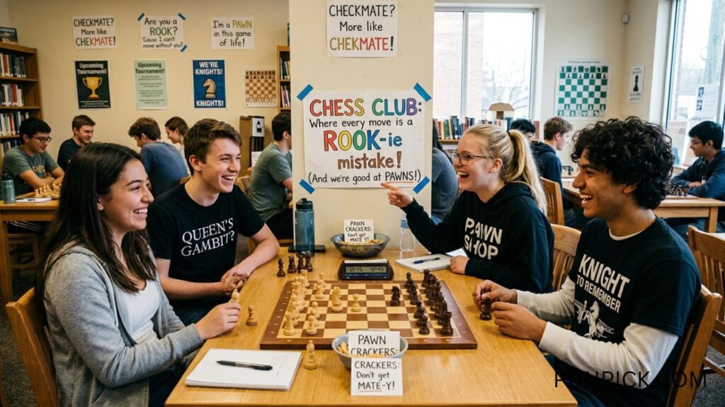 Chess Club Puns